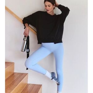 FP Movement x Hatch Intercept Maternity Pullover in Faded Black NEW